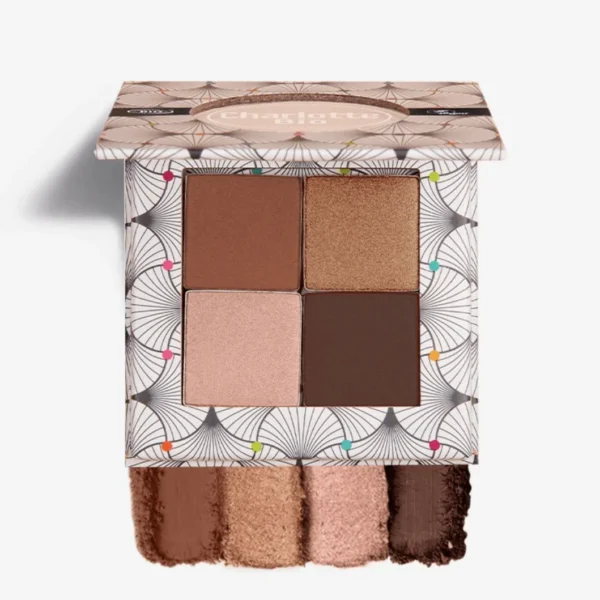 Paleta de sombras de ojos 4 tonos - Charlotte Bio