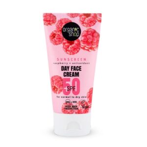 Crema Facial de Día SPF 50 Piel Normal o Seca - ORGANIC SHOP