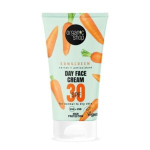 Crema Facial de Día SPF 30 Piel Normal o Seca - ORGANIC SHOP